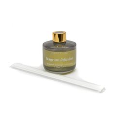 DIFUSOR AROMA 150ML RECIP VIDRIO GRIS TAPA COBRE