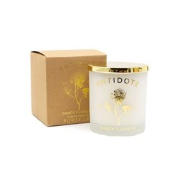 VELA AROMATICA 250ML RECIPIENTE VIDRIO C/TAPA COBRE