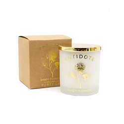 VELA AROMATICA 250ML RECIPIENTE VIDRIO C/TAPA COBRE