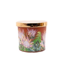 VELA AROMATICA 205ML RECIP FLAMENCOS C/TAPA JAZMIN