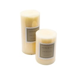 VELA AROMATICA MARFIL VAINILLA D7XH10CM