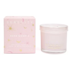 VELA AROMATICA C/PIEDRAS SERENITY ROSE QUARTZ