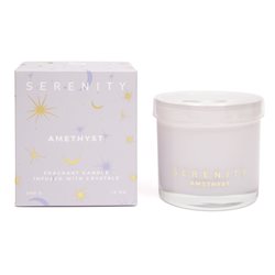 VELA AROMATICA C/PIEDRAS SERENITY AMETHYST