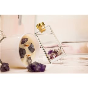 VELA AROMATICA C/PIEDRAS SERENITY AMETHYST