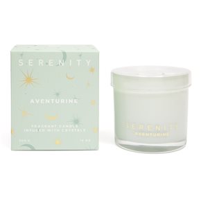 VELA AROMATICA C/PIEDRAS SERENITY AVENTURINE
