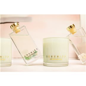 VELA AROMATICA C/PIEDRAS SERENITY AVENTURINE