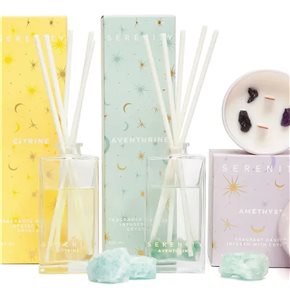 DIFUSOR DE AROMA 130ML SERENITY AVENTURINE
