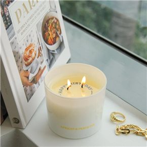 VELA AROMA 250G MENSAJE OCULTO APRICOT/PEACH TEA