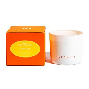 VELA AROMA 250G MENSAJE OCULTO ORANGE/GRAPEFRUIT