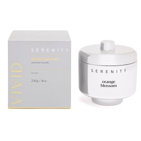 VELA SERENITY 230G NARANJA PERSA Y CASSIS