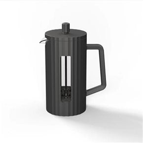 CAFETERA/TETERA FRENCH  350ML  BOROSILICATO/PP  NEGRO CATANIA