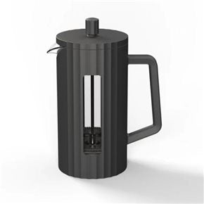 CAFETERA/TETERA FRENCH  600ML  BOROSILICATO/PP  NEGRO CATANIA