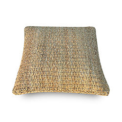 ALMOHADON CUADRADO  MED 60X60X20 CM SEAGRASS NATU.