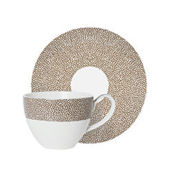 TAZA DE TE 220CC CON PLATO QUALITIER GALAXY
