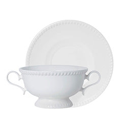 TAZA DE CONSOME D11.5CM CON PLATO QUALITIER LUXE