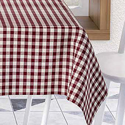 MANTEL CONF BRUEGHEL BURDEOS TEJIDO1.80MTS REDONDO