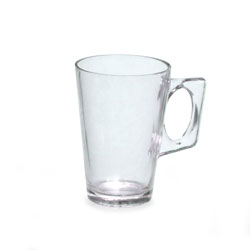 MUG 230ML VIDRIO MILLENIUM