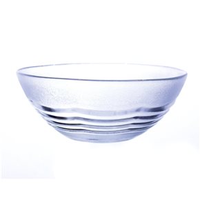 BOWL VIDRIO D12.8CM LINEAS