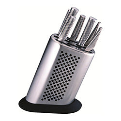 G888-KB SET 9PCS CUCHILLOS/SOPORTE AC.INOX GLOBAL