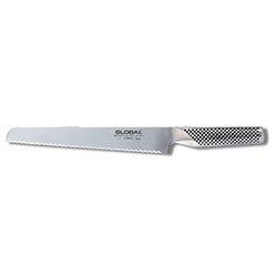 CUCHILLO PAN ACERO INOXIDABLE 22CM GLOBAL