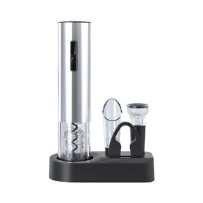 ABRIDOR ELECTRICO ACERO INOX 20x5CM C/ACCESORIOS BATERIA/USB