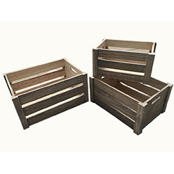 CAJA ORGANIZADORA MADERA BLANCO 40x30x20CM