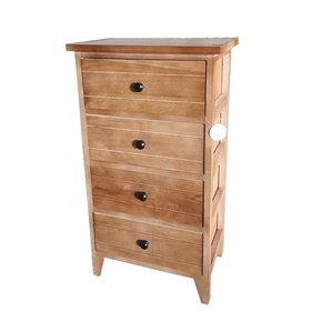 MUEBLE 4 CAJONES 39x29x69CM MIEL