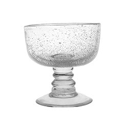 COPA DE HELADO TRANSPRENTE BURBUJAS 360 ML 10X7X11