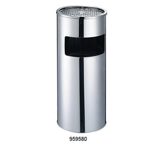 CENICERO PAPELERA 30LT ACERO INOX