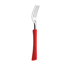 TENEDOR MESA MANGO ROJO INOVA DI SOLLE 20CM