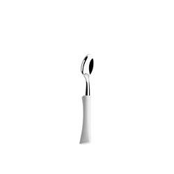 CUCHARA DE TE MANGO BLANCO INOVA DI SOLLE 13.65CM