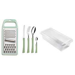 SET 24PZAS + RALLADOR MANGO ROMERO INOVA DI SOLLE