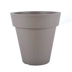 MACETA PLASTICA 45X45X25CM GRIS TOPO