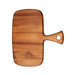 TABLA MADERA RECTANGULAR CON ASA 30X 28 X 1.5CM