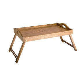 BANDEJA DE CAMA PLEGABLE MADERA 35.5X56.5X8CM