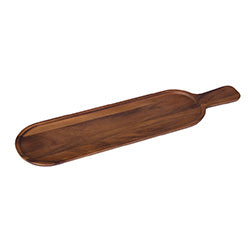 TABLA PARA PICADA OVAL MADERA 12X49.5X1.5CM