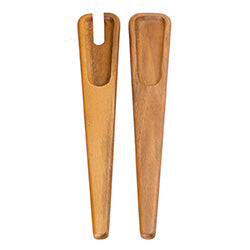 SET CUCHARAS PARA ENSALADA MADERA. 5X29.5X1.8CM