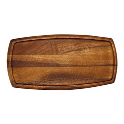 TABLA RECTABGULAR ACANALADA MADERA 36.5X18X2CM