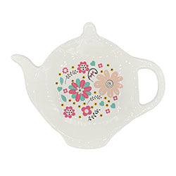 SOPORTE PARA TE FLORES ROSA