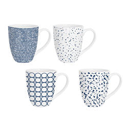 MUG BOMBE 340ML DISEÑOS AZULES