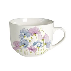 MUG 390ML FLORES LILA