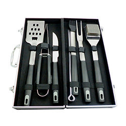 SET 12 PIEZAS PARA ASADO ACERO INOXIDABLE EN CAJA