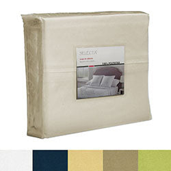 JUEGO DE SABANA TWIN COLOR LISO 99X190 + 25CM