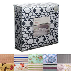 JUEGO DE SABANA FULL ESTAMPADO 150X200 + 25 CM