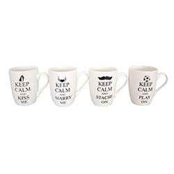 MUG CONICO 345 ML. KEEP CLAM