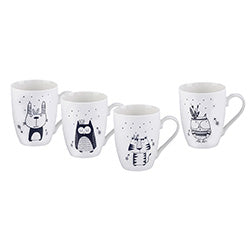 MUG BOMBE 340ML "ANIMALES"