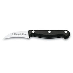 CUCHILLO MONDADOR 6CM MANGO NEGRO UNIBLOCK 3 CLAVELES