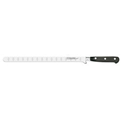 CUCHILLO SALMON 30CM CAJA PVC MANGO NEGRO FORGE 3 CLAVELES