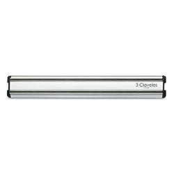 SOPORTE MAGNETICO PARED P/ CUCHILLO 30CM ALUMINIO 3 CLAVELES