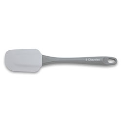 ESPATULA SILICONA GRIS 3CLAVELES 24.5CM